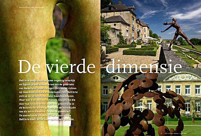 De vierder dimensie, artikel uit Savoior Vivre aux Château